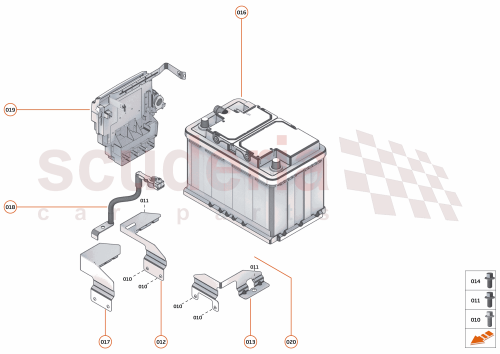 Part Diagram for McLaren 22MA131CP