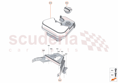 Part Diagram for McLaren 13L0074CP