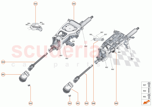 Part Diagram for McLaren 26DA008SP