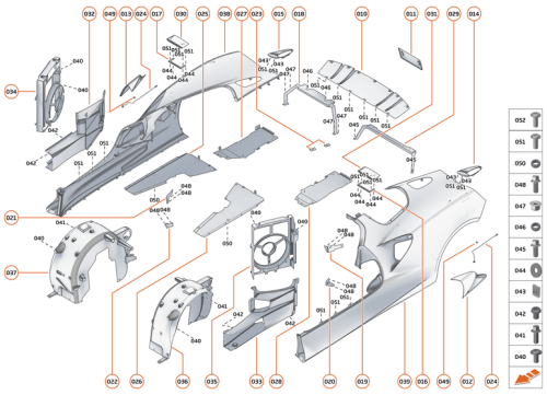 Part Diagram for McLaren 00RC134