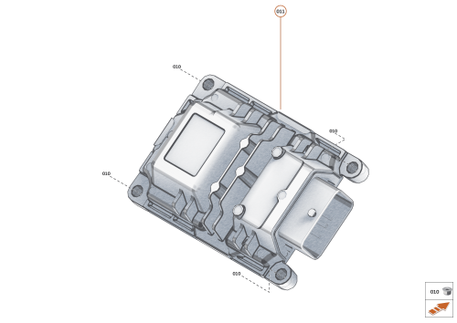 Part Diagram for McLaren 16MB438CP