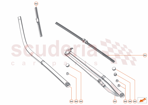 Part Diagram for McLaren 13A5862CP