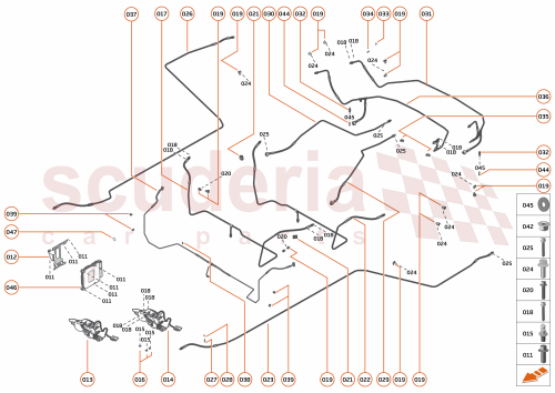 Part Diagram for McLaren 14BA240CP
