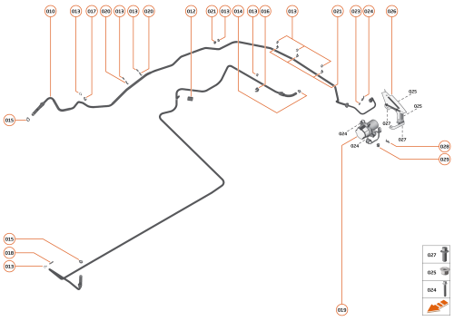 Part Diagram for McLaren 15CA134CP