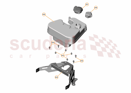 Part Diagram for McLaren 13LA002CP