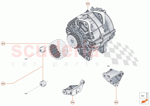 Part Diagram for McLaren 11F1874CP
