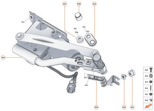 Part Diagram for McLaren 11A3699CP