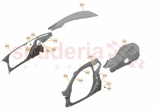 Part Diagram for McLaren 13AA791CP