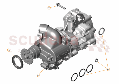 Part Diagram for McLaren 13NA066CP