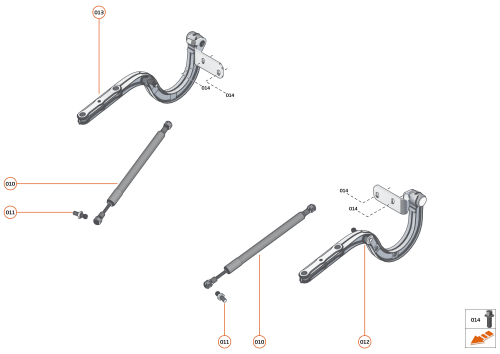 Part Diagram for McLaren 14AD315CP