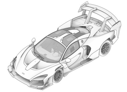 Part Diagram for McLaren 11GA053CP