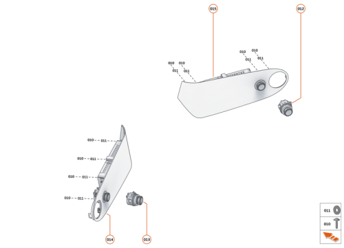 Part Diagram for McLaren 23MA499CP