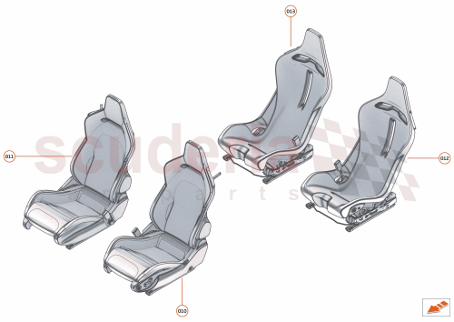 Part Diagram for McLaren 16NC667CP