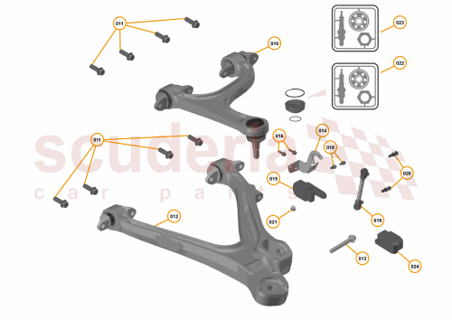 Part Diagram for McLaren 14B0494CP