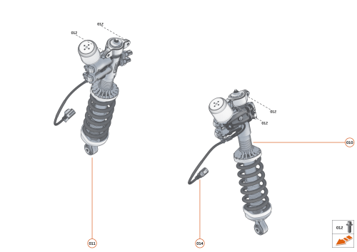 Part Diagram for McLaren 14BA217RP
