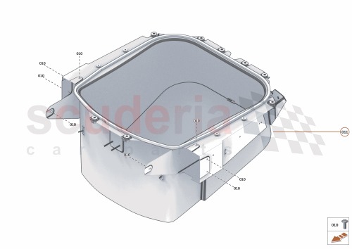 Part Diagram for McLaren 14A3560CP
