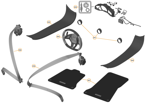 Part Diagram for McLaren 11N3551MP