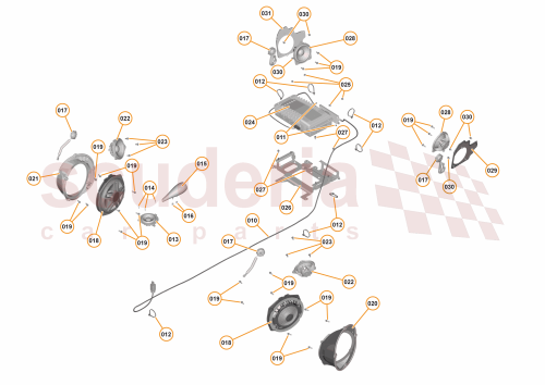 Part Diagram for McLaren 13M1273CP