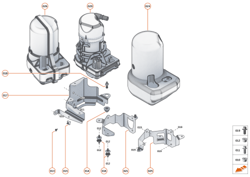 Part Diagram for McLaren 22DA012CP