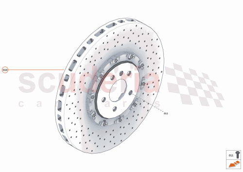 Part Diagram for McLaren 14CA162CP