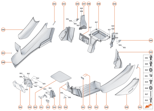 Part Diagram for McLaren 11N3997RP