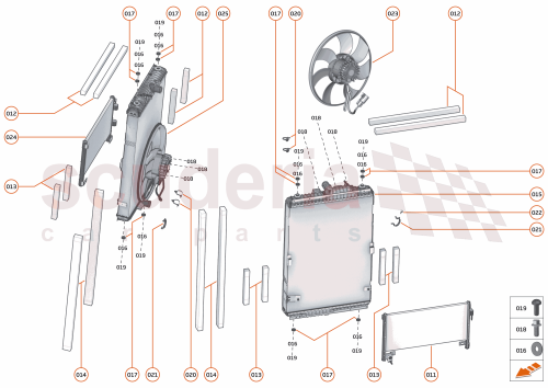 Part Diagram for McLaren 15LA052CP