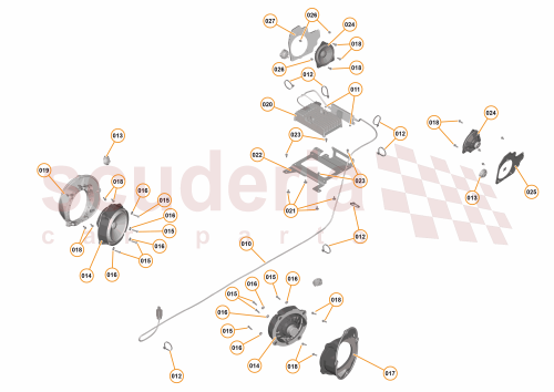 Part Diagram for McLaren 13MA091CP