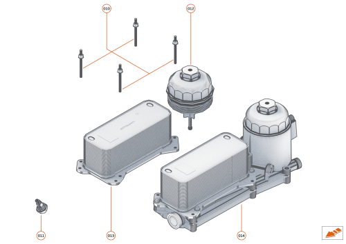 Part Diagram for McLaren 14F0674CP
