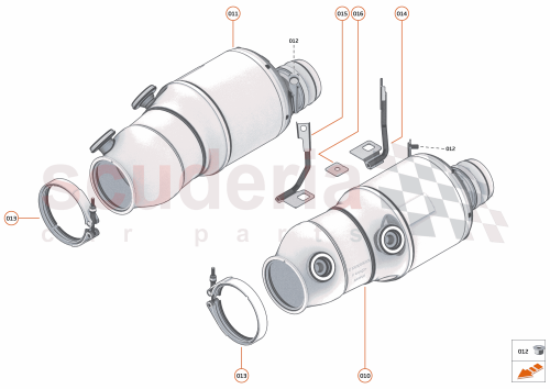 Part Diagram for McLaren 16HA315CP