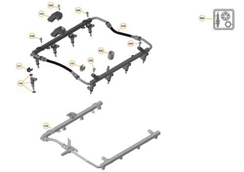 Part Diagram for McLaren 11F2176CP