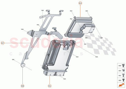 Part Diagram for McLaren 15FA021RP