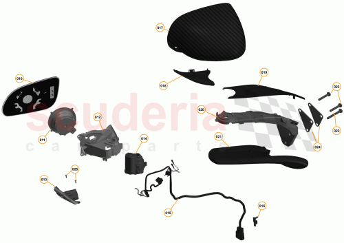 Part Diagram for McLaren 11A8420CP