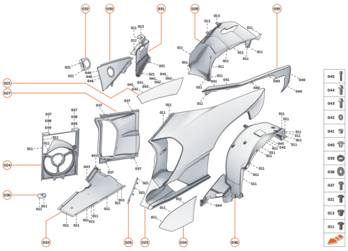 Part Diagram for McLaren 15AD092CP