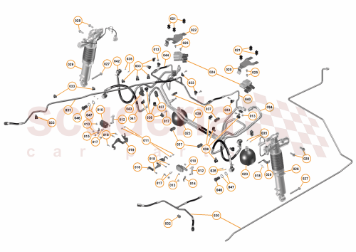 Part Diagram for McLaren 14M1186CP