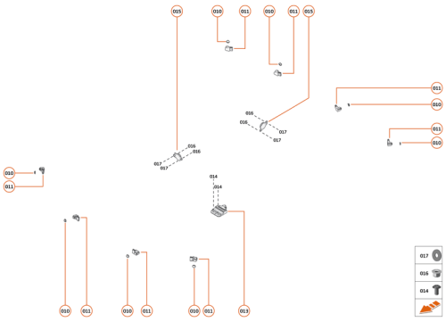 Part Diagram for McLaren 15MA595CP