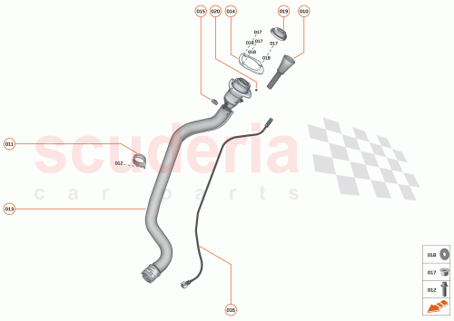 Part Diagram for McLaren 23KA036CP