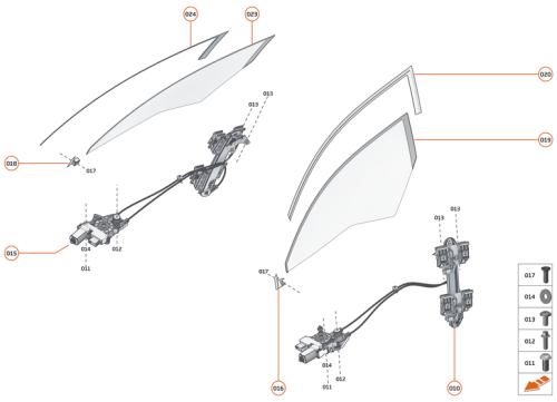 Part Diagram for McLaren 15AD054CP