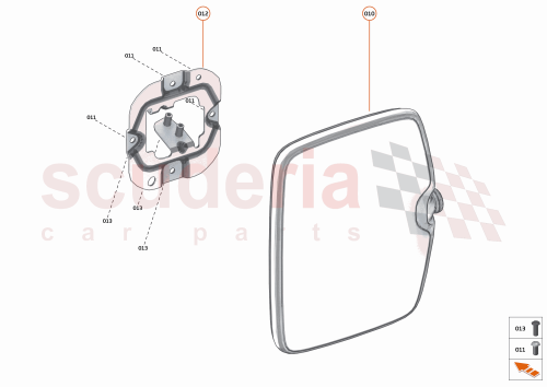 Part Diagram for McLaren 16FB519CP