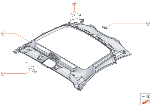 Part Diagram for McLaren 22NA016MP