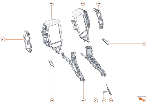 Part Diagram for McLaren 14NB176CP