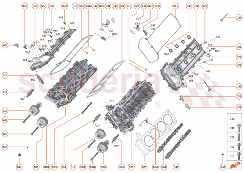 Part Diagram for McLaren 13FA008RP