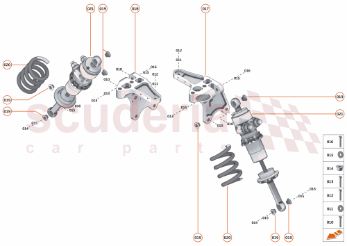 Part Diagram for McLaren A1BA019QP