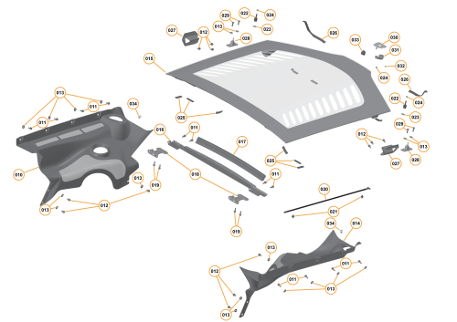 Part Diagram for McLaren 11A9625RP