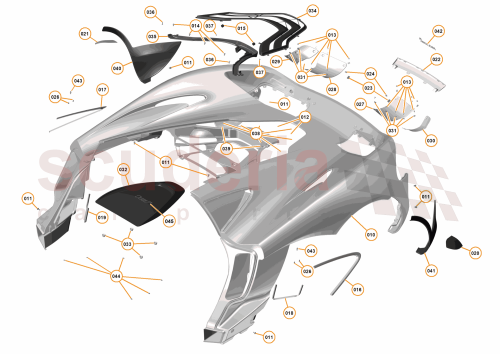 Part Diagram for McLaren 14AB656CP