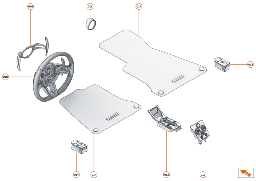 Part Diagram for McLaren 11M2420CP