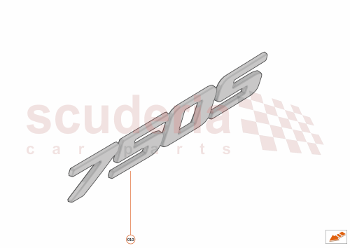 Part Diagram for McLaren 28AA136CP