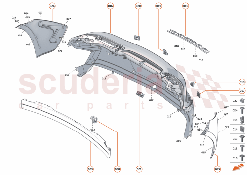 Part Diagram for McLaren 13A3205CP