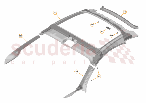Part Diagram for McLaren 13NA125GP