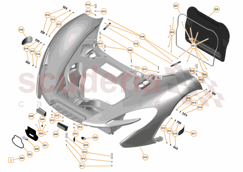 Part Diagram for McLaren 14A2604CP