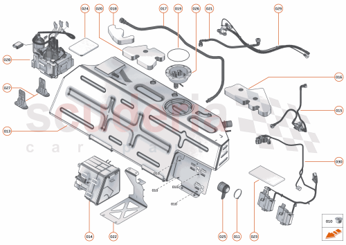 Part Diagram for McLaren 00RA659